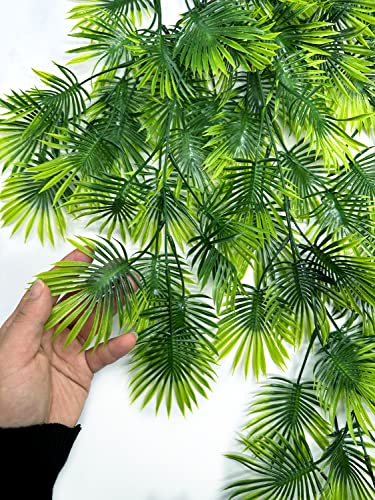 PASYOU Artificial Hanging Vines Plants - Tropical Greenery Vine, 4 Pack
