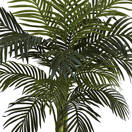 4ft Artificial Golden Cane Palm Tree - Lush Indoor Faux Plant