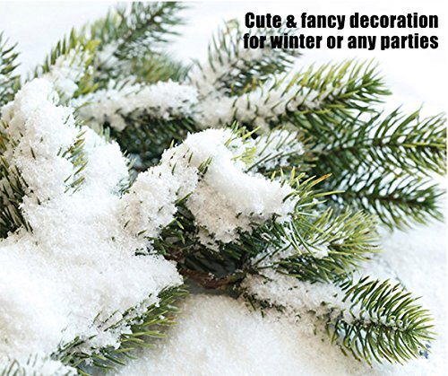 Artificial Snow for Winter Decoration & Crafts - 8 Liters (9.2 oz)