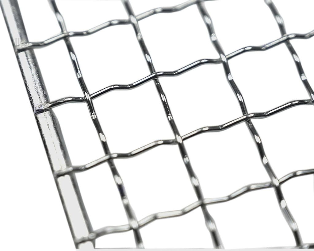 Stainless Steel Roasting Racks by [Brand Name] - 2 Pcs 11.8 Inch x 7.9 Inch for Baking & Barbecue