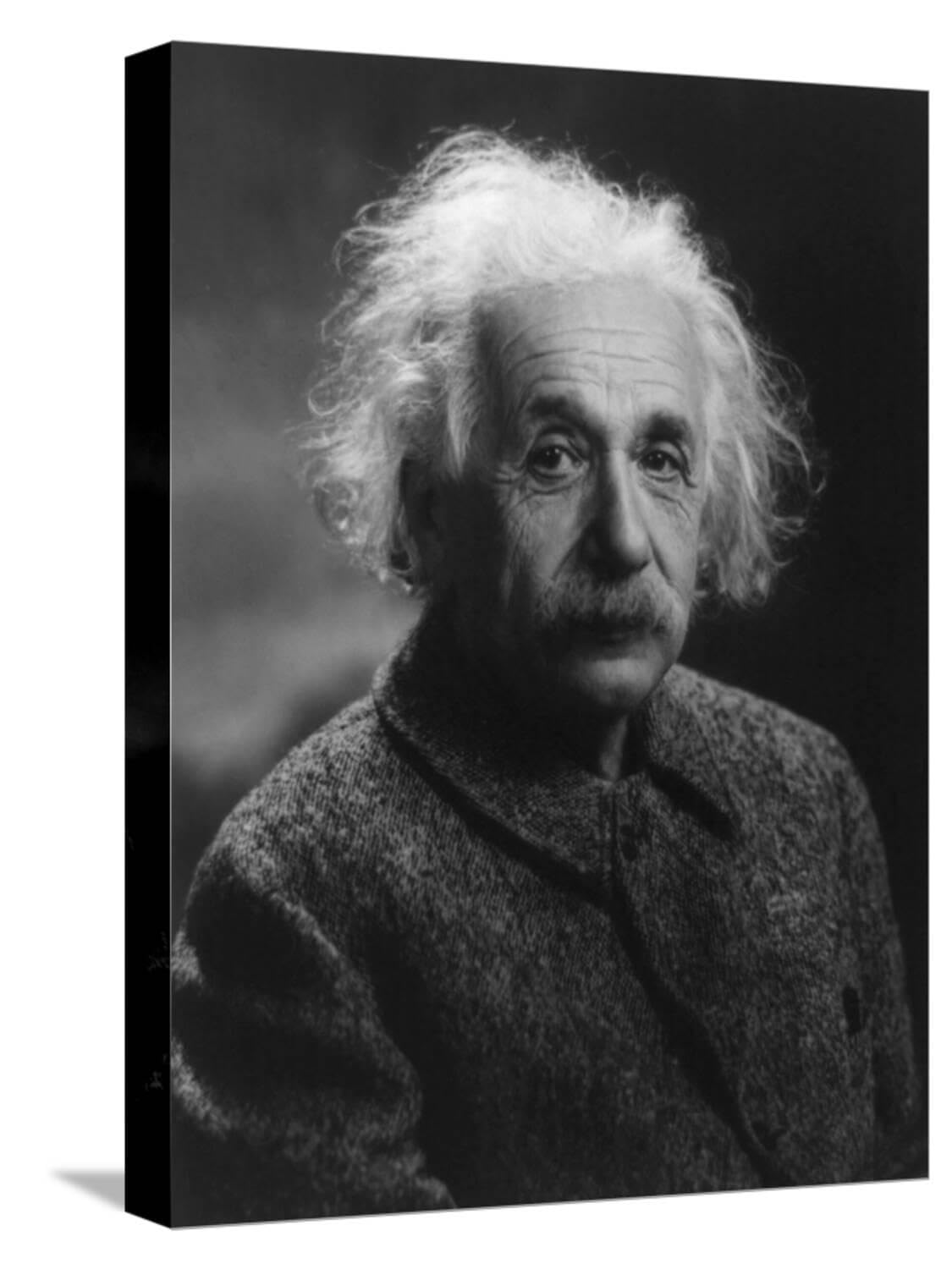 Art.com Stretched Canvas Print Albert Einstein, 1947, 12" x 16"