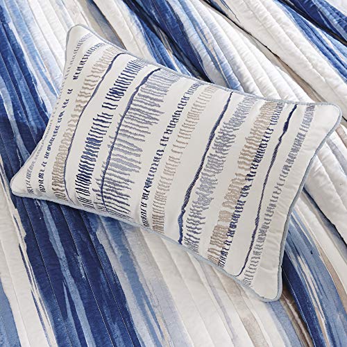 Madison Park Coastal Quilt Set - 6 Piece Full/Queen Coverlet Bedspread