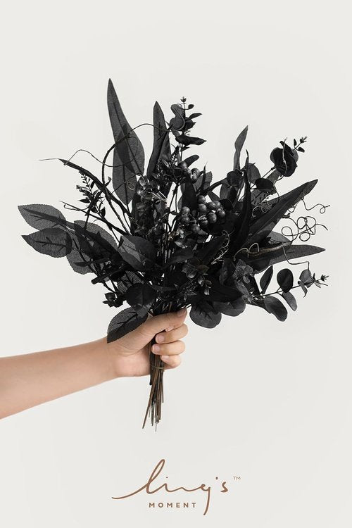 Ling's Moment Artificial Greenery Stems Box Set - 36pcs Faux Flower Picks for DIY Wedding Bouquets & Centerpieces