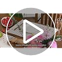 Artoid Mode Red Christmas Woven Cotton Placemats Set of 6 - 12x18 Inches