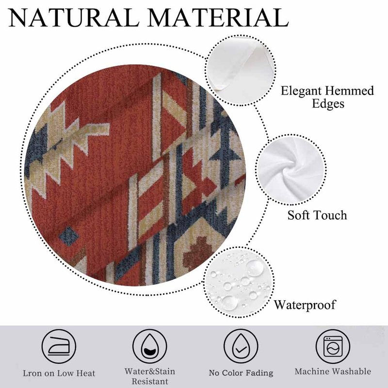 LoLo UoUo Southwest American Tablecloth for Rectangle Table 60x84 Inch Boho Style Kitchen Table Cover Decorations for Kicthen Home Dining Room Party Indoor or Outdoors Picnic