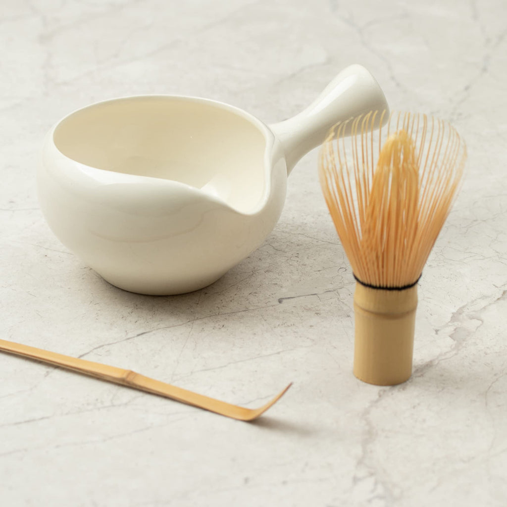 Japanese Bamboo Whisk (Chasen) Matcha Set for Traditional Matcha Tea Preparation by Naoki Matcha