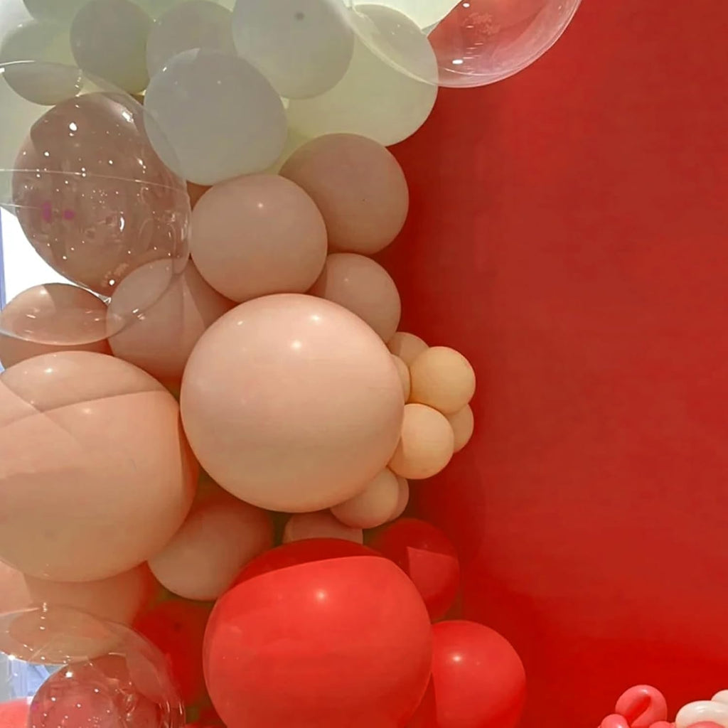 Voircoloria Peach Balloon Garland Kit - 90-Pack in 5/10/12/18 Inch Sizes for Weddings, Birthdays & Baby Showers
