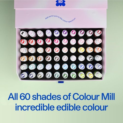 Colour Mill Oil-Based Food Coloring | Complete 60-Color Collection - 20 Milliliters