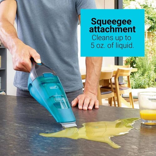 BLACK+DECKER Dustbuster Cordless Wet/Dry Handheld Vacuum - Compact & Powerful (HNVC215BW52)