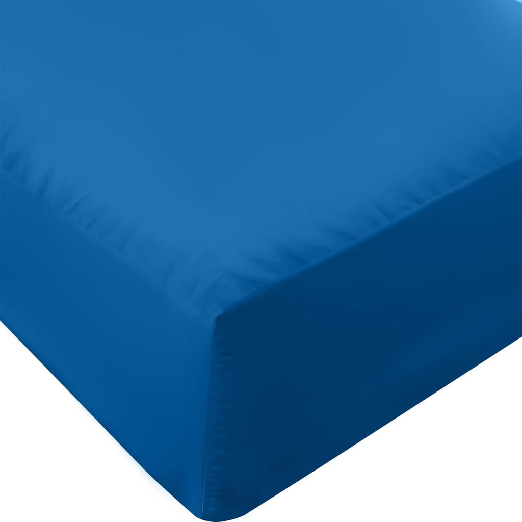 Utopia Bedding Queen Fitted Sheet - Soft Microfiber - Deep Pocket - Fade Resistant - Dusk Blue