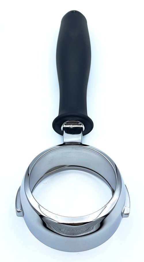 MacMaxe Bottomless Portafilter Handle with Replacement Gasket for Rancilio Silvia Epoca and Classe