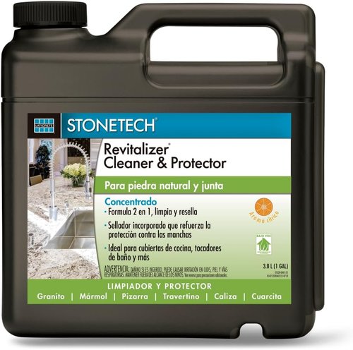 Affresh Washing Machine Cleaner - 6 Month Supply for Front Load & Top Load Washers | StoneTech RTU Revitalizer & Protector for Tile & Stone, 1-Gallon, Citrus Scent