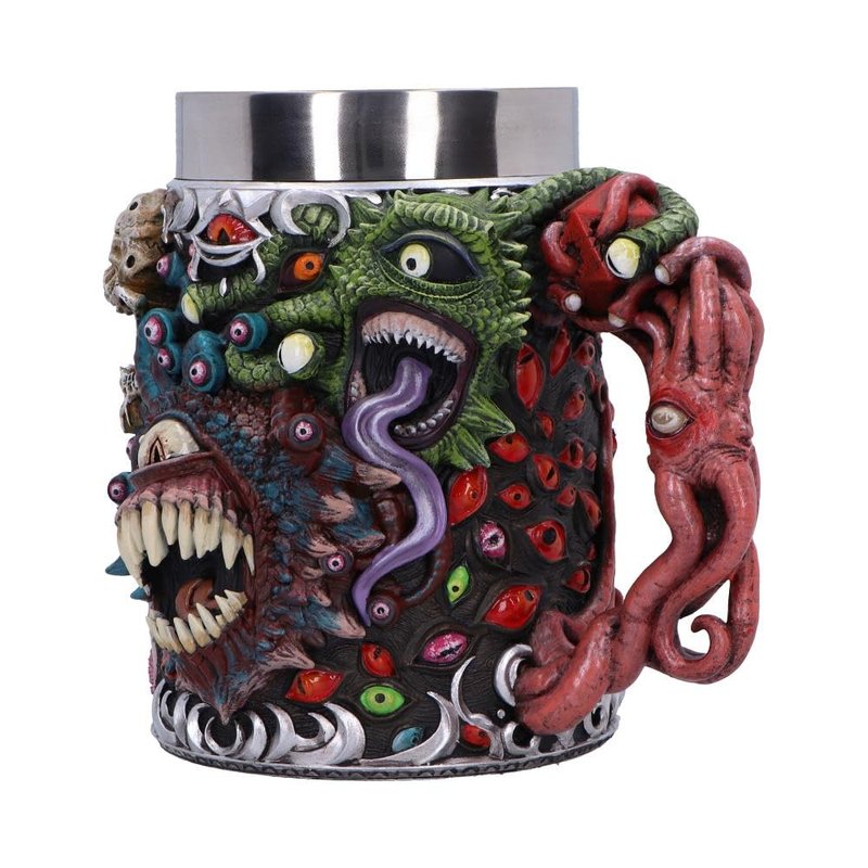 Nemesis Now Dungeons & Dragons Beholder Tankard, Fantasy Role-Playing Drinkware, Officially Licensed D&D Merchandise