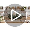 6-Pack Mini Artificial Olive Wreaths for Kitchen Cabinets & Wall Decor