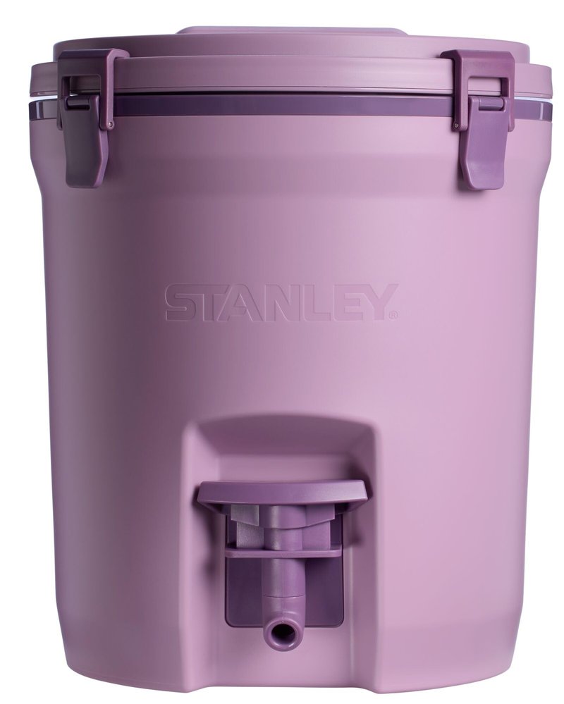 Stanley Adventure Fast Flow Water Jug 2 Gallon | Leakproof Ice Water Dispenser | Insulated Beverage Cooler | Easy Pour Spigot and Latched Foam Lid | BPA-Free | Lilac