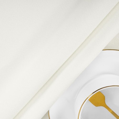 FXKS 8 Pack Ivory Round Tablecloth 70 Inch Circle Polyester Table Cloth, Washable Fabric Stain and Wrinkle Resistant Table Cover Round Tableclothes for Wedding Parties Banquet Reception Gift