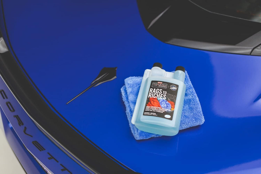 P & S Professional Detail Products - Rags to Riches Microfiber Detergent - Deep Cleans & Restores, Safe on All Fabrics, 1 Gallon