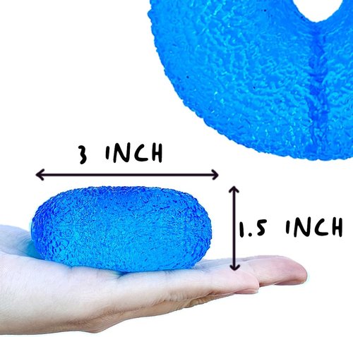 Donut Stress Ball - Cute Squishy Fidget Toy for Stress Relief | 2.75-Inch Size