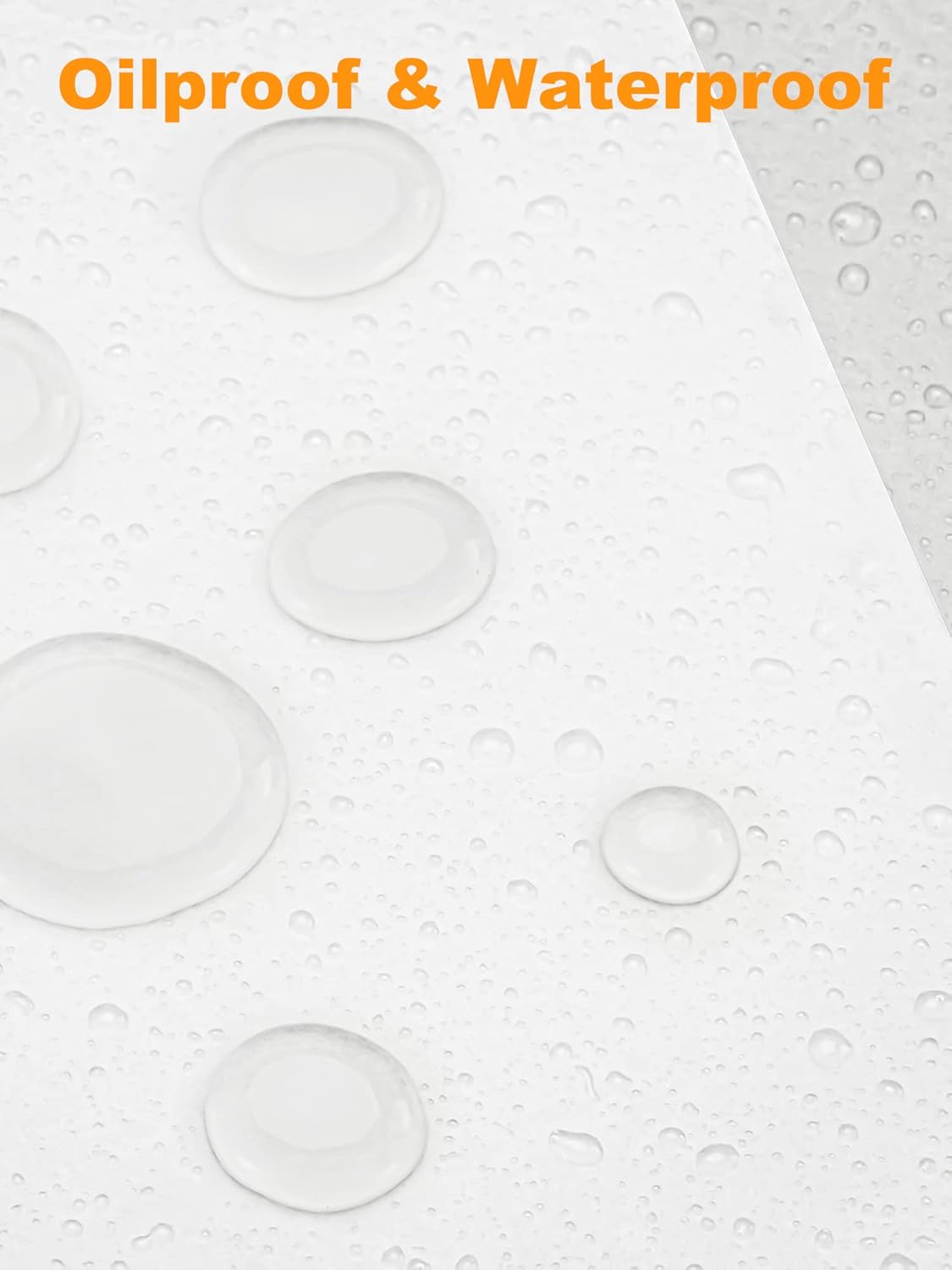 SMARTAKE Non-Stick Wax Paper | 1000 Pcs 6x6 Inch Hamburger Patty & Sandwich Separators - White