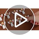 50 Pcs Mini Christmas Angel Figurines, Small Guardian Angel Statues for Crafts