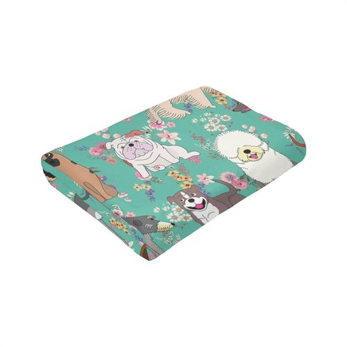 Dog Gifts Blanket 60"X50" Bed Throw Blanket Soft Lightweight Cozy Warm Blankets for Kids Teens Men Women