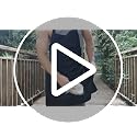 Water and Oil Resistant Kitchen Chef Apron with Pockets - Black