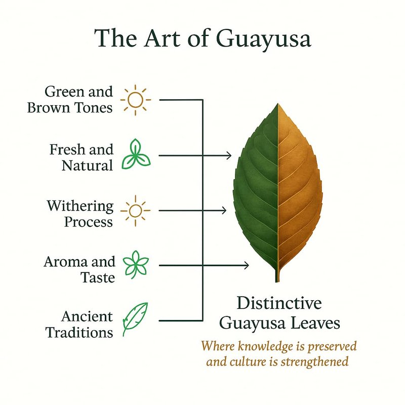 GUAYUSA TEA BAGS by PACHA | Naturally High in Antioxidants, L-Theanine & Theobromine | Sustained Energy Herbal Tea | Alternative to Yerba Mate, Coffee, Black and Green Tea. (100 Count, Guayusa)