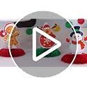 Roetyce Red Merry Birthday Christmas Party Banner – 70.8" Backdrop 5.9 ft