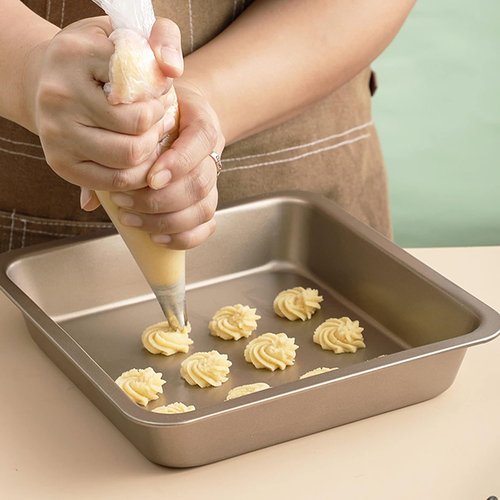 400 Pcs Skiennix Disposable Piping Bags - 12 Inch Anti-Burst Tipless Icing Bags for Cake & Cookie Decoration