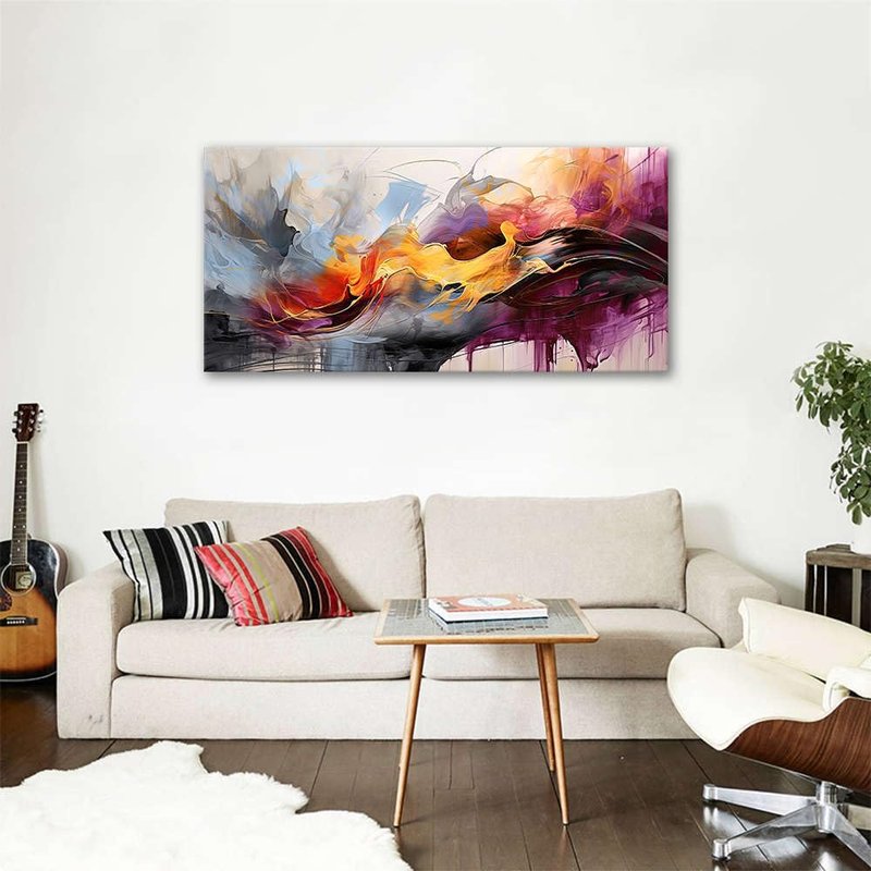 BYXART Music Canvas Wall Art Drum Set Prints Artwork Paintings For Living Room Gift for Lover Studio Abstract Decor for Bedroom Bathroom Home Office Décoration 40L x 20W