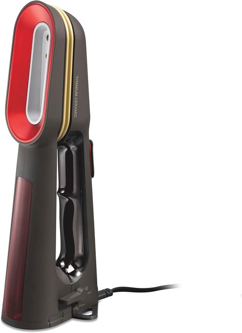 CHI SteamPress Handheld Garment Steamer - 3-in-1 Design, 200ml Tank, Fast 25-Second Heat-Up, Black
