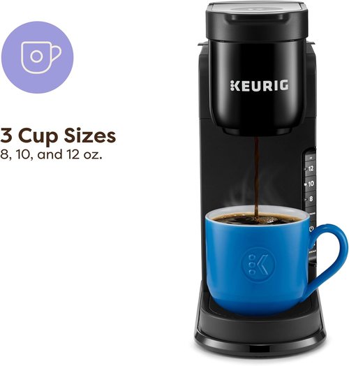 Keurig K-Express Coffee Maker - Single Serve with 3 Brew Sizes & Strong Button - 42oz Reservoir, Black