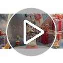 Pink Nutcracker Snow Globe Lantern with Timer - USB & Battery Operated Christmas Decor