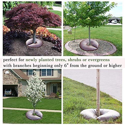 20-Gallon Slow Release Tree Watering Ring (2-Pack) Deep Root Irrigation