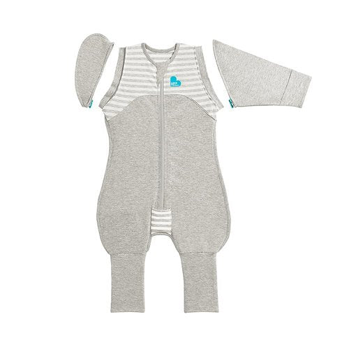 Love to Dream Swaddle UP Transition Bag - Warm Pink Silly Goose, Extra Large, 24-32 lbs, Zip-Off Wings for Safe Transition