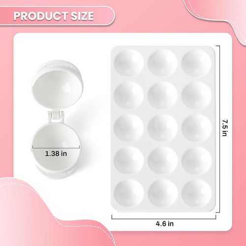 MITCHENIFY Cake Pop Mold Set - Round Sphere Press with Tray for Easy Home Baking | Perfect for Parties & Weddings