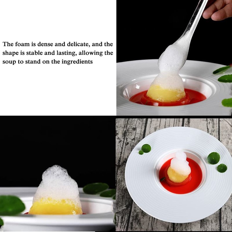 DUEBEL Molecular Gastronomy Foam Generator, Stepless Speed Regulating Foam Generating Kit, Creative Chef Cooking Tool