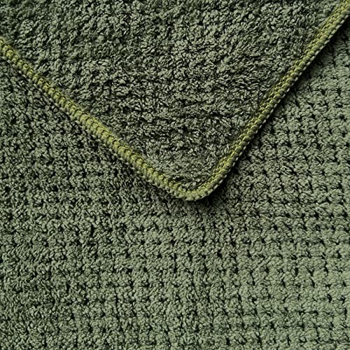 6-Piece Extra Large Bath Sheet Set, Olive Green Oversized Towels
