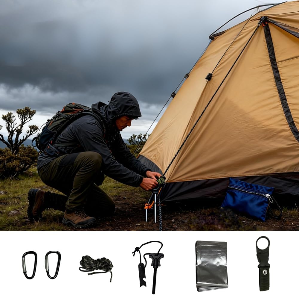 Survival Kits Advent Calendar 2026 - 24 Days of Emergency Survival Gear for Men & Boys | Perfect for Camping & Outdoor Adventures