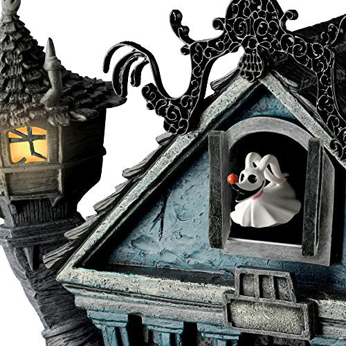 Nightmare Before Christmas Musical Cuckoo Clock, 21-Inch Light-Up Wall Decor