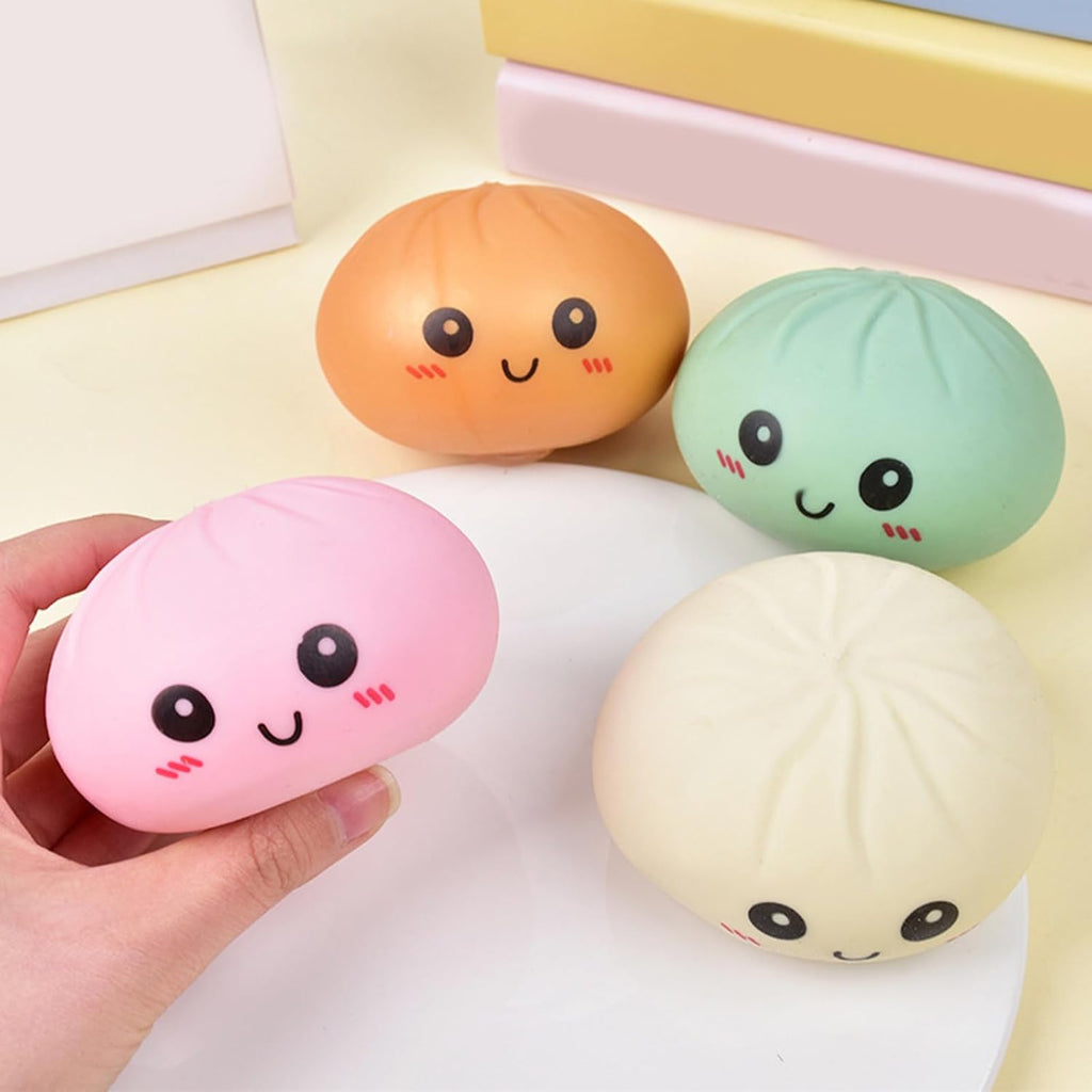 Squishy Dumpling | Mystery Box of Glittery Squeeze Stress Balls | Fun Decompression Toy