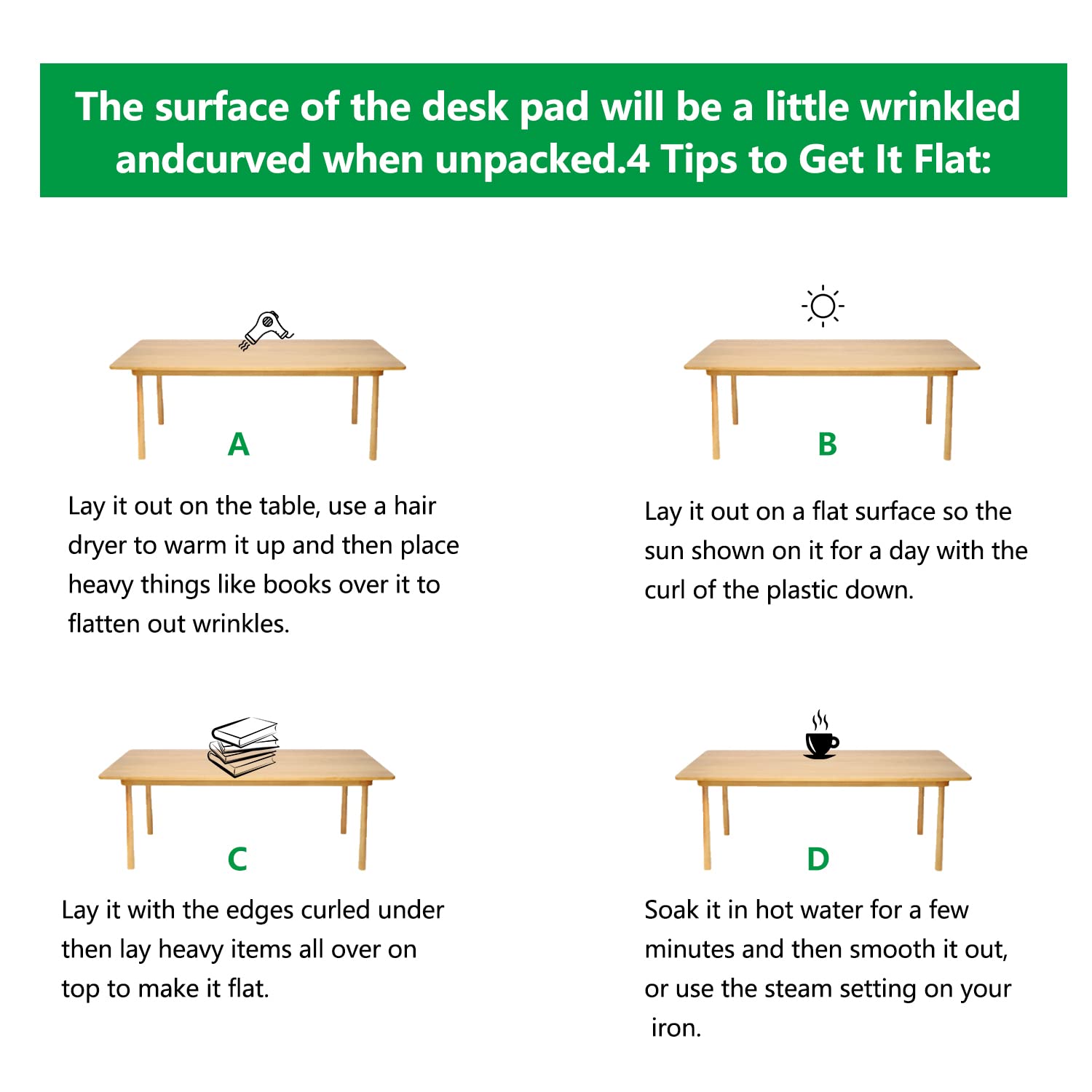 Heavy Duty Clear PVC Table Protector - 1.5mm Thick, 36x54 Inch, Crystal Dining Table Cover, Waterproof