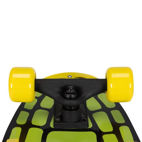 Teenage Mutant Ninja Turtles Kids Skateboard Shorty Cruiser Features Fun TMNT Vintage Graphics on Deck & Grip Tape! 60mm x 45mm Wheels, Carbon Steel ABEC 3 Speed Bearings