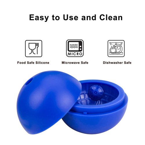 Ice Cube Mold 6 Pack Silicone 3D Space Station Ice Molds Sphere Big Ice Ball Maker for Whiskey, Bourbon and Cola (6)