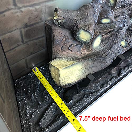Electric Fireplace Insert with Sound and Remote Control 33 Inch