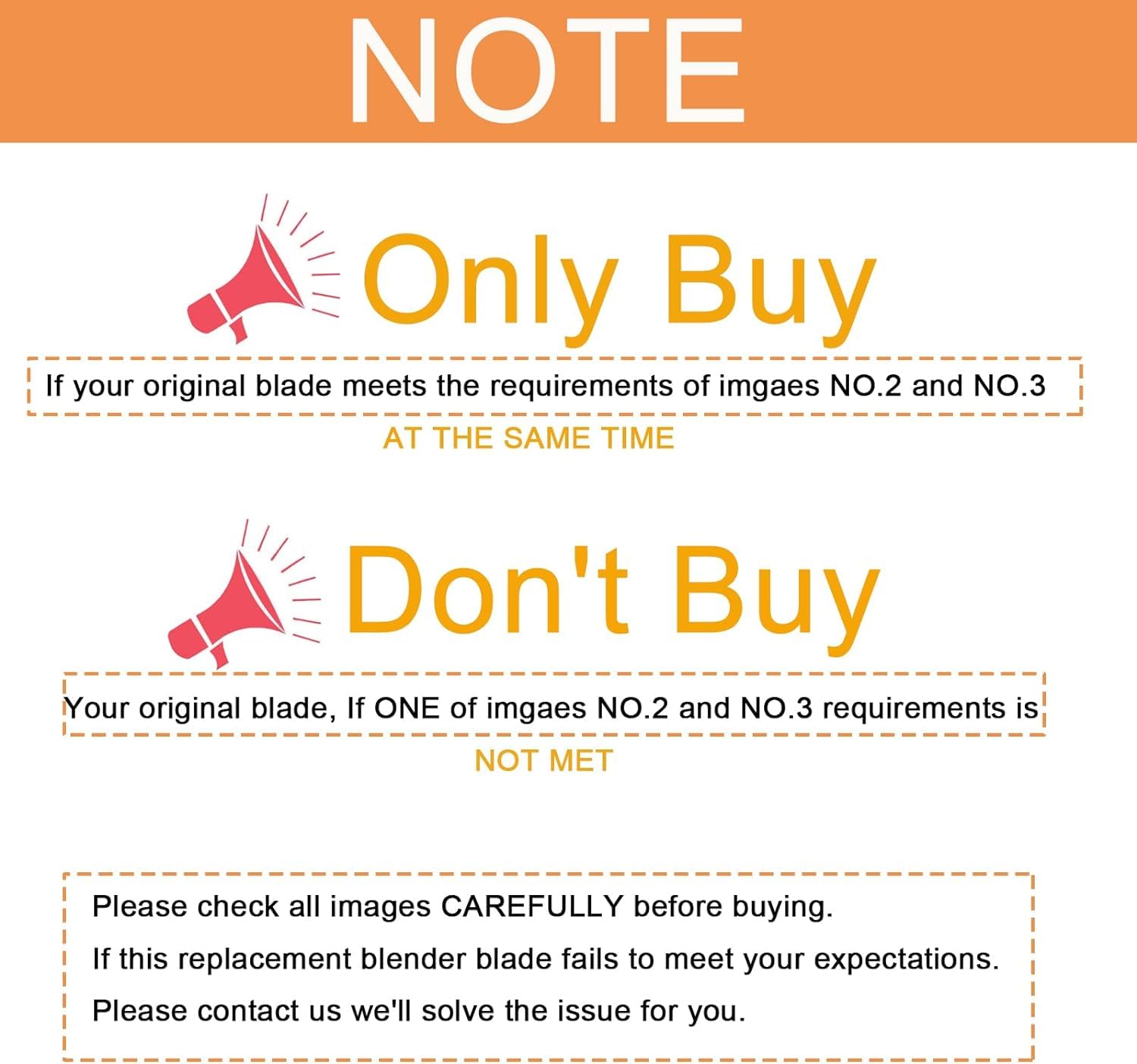 Blender Blade Replacement for Ninja, 6 Fins Blender Blade Replacement Parts Compatible with BL660 BL770 BL663 BL663CO BL665Q BL740 BL771 BL772 BL773CO BL780 BL740, Extractor Blade Fit Ninja 16oz Cup