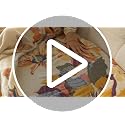 Boho 100% Cotton Throw Blanket 60"x80" - Reversible Floral Jacquard