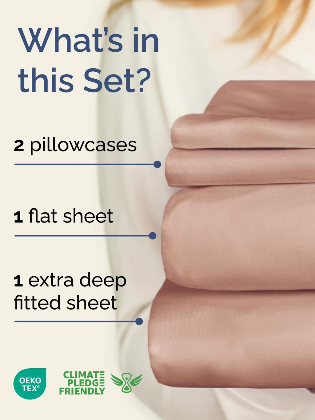 Skiennix Extra Deep Twin Sheet Set - 4 Piece Breathable Cooling Sheets - Luxurious Soft Bedding in Mauve
