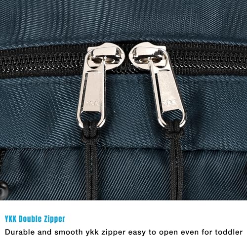 STEAMEDBUN Kids School Backpack for Boys - Lightweight Waterproof Toddler Bookbag