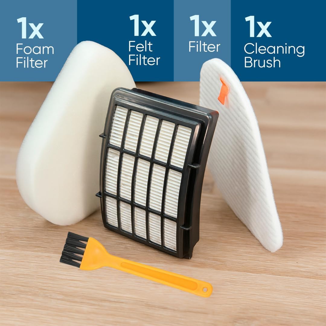 Shark Vacuum Filter Replacement - Compatible Lift-Away & Navigator Models | XFF350 & XHF350 Parts